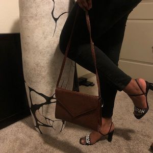 Very cute stylish brown handbag
